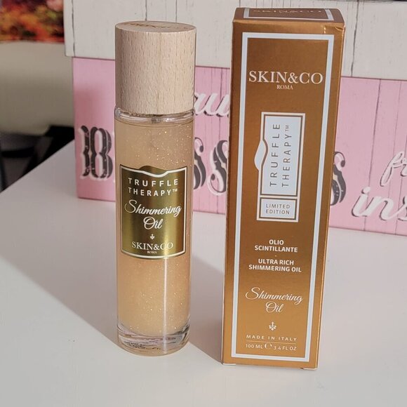SKINCO Truffle Therapy Shimmering Oil Limited Edition Skin & Co Italy - Picture 4 of 16